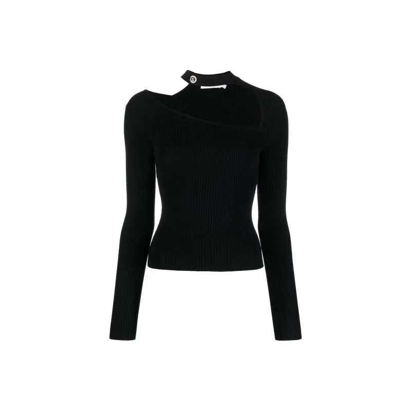 JONATHAN SIMKHAI Cut out Detail Knitted Top-0
