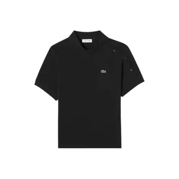 LACOSTE Polo Shirt Women's Black