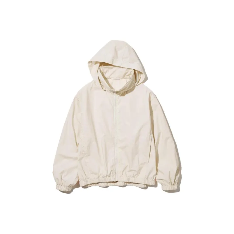UNIQLO Jacket Women's Cream White-0