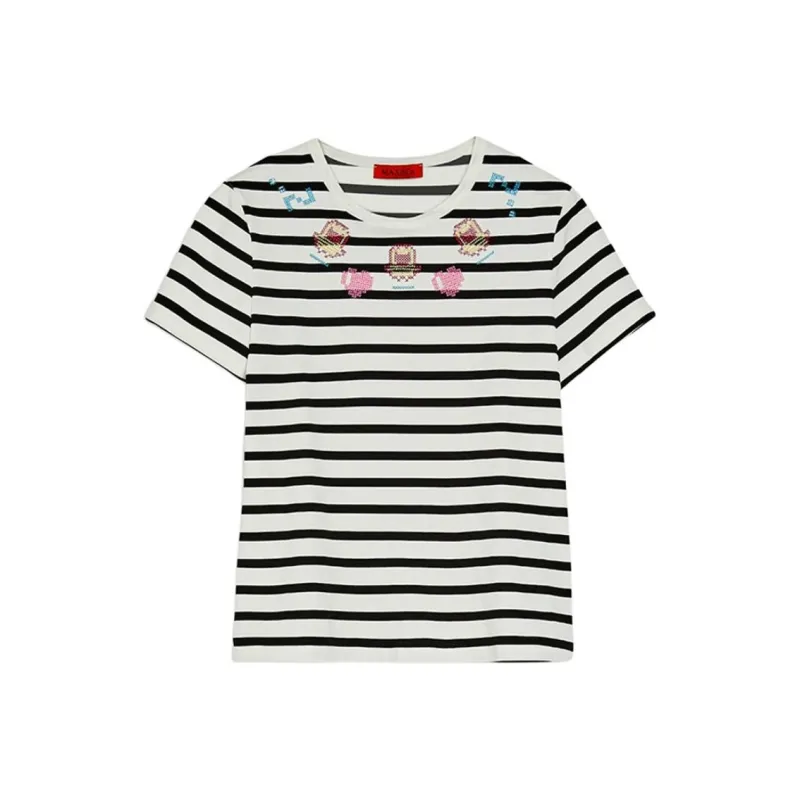 MAX&Co. T Shirt Women's Sky Blue-0