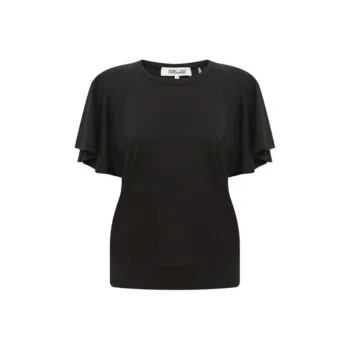 DVF Diane Von Furstenberg T-Shirt Women's Black