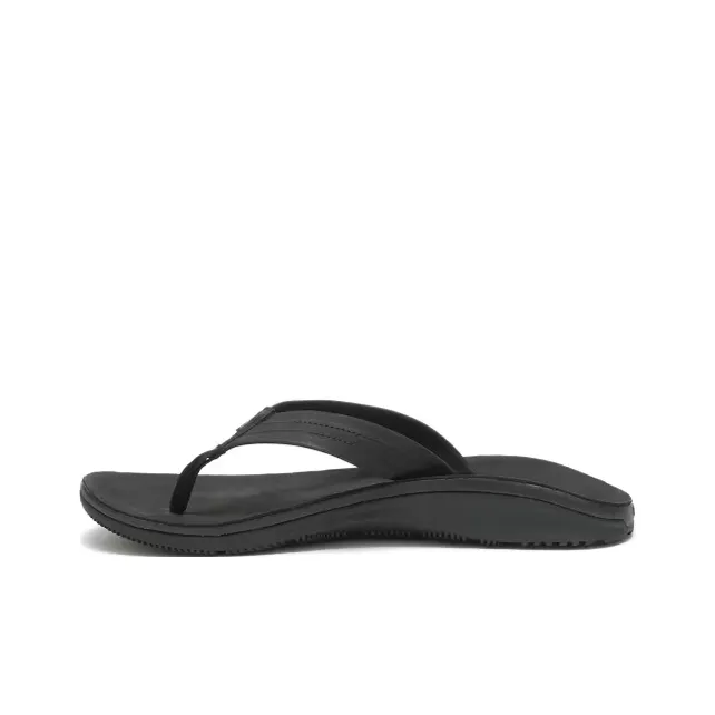 Chaco Abrasion Resistant Slip Resistant Flip Flops Men's Black-0