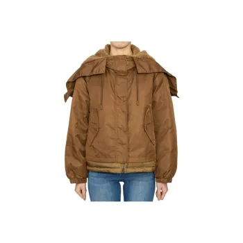 MaxMara Agora Button Detailed Drawstring Parka