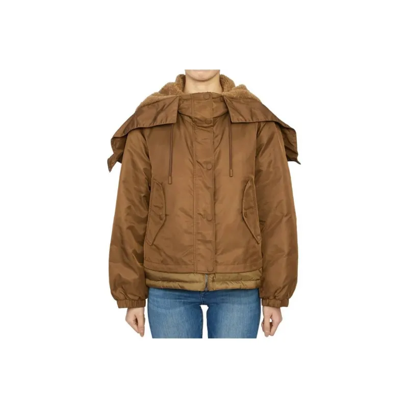 MaxMara Agora Button Detailed Drawstring Parka-0
