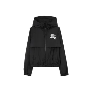 Burberry Equestrian Knight motif Hooded Jacket