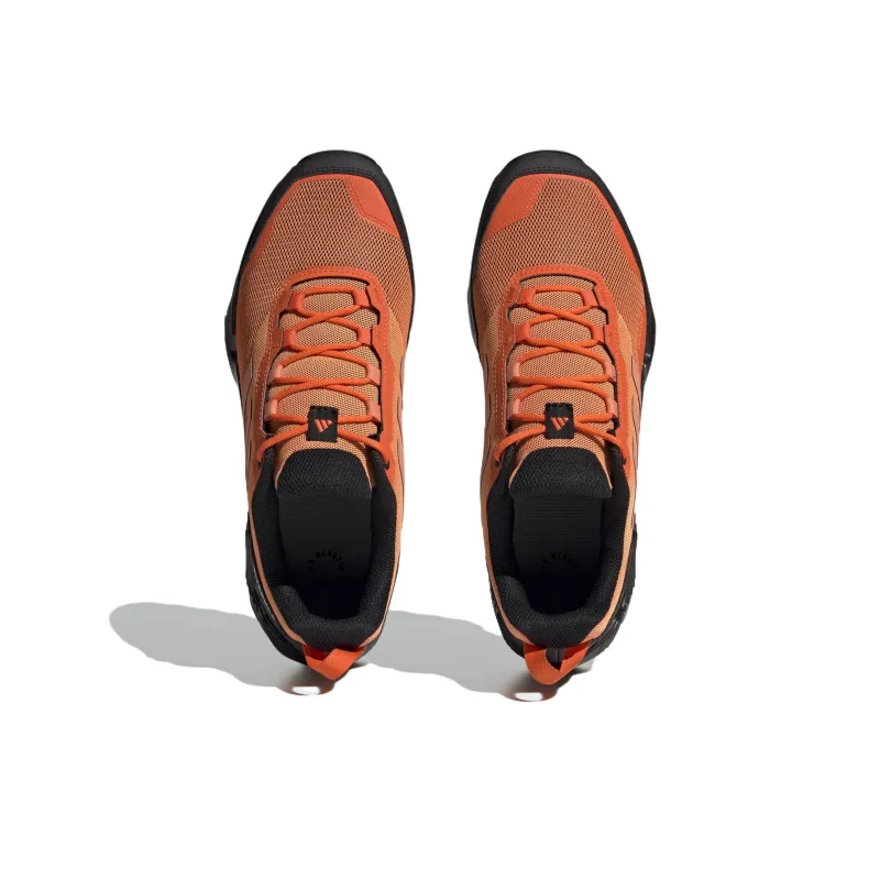 Adidas Terrex Eastrail 2.0 Cushioning Slip Resistant Low Top Hiking Shoes Men's Orange-4