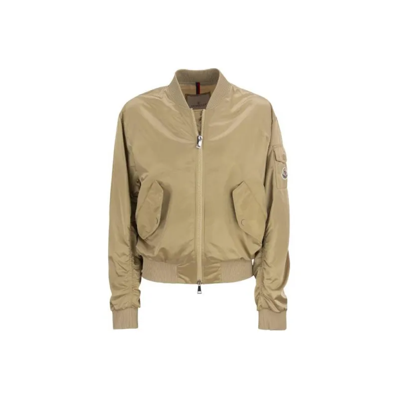 Moncler Jackets Women's Khaki-0