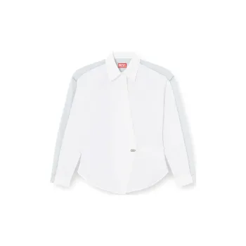 DIESEL C Delphi Den Panelled Wrap Shirt
