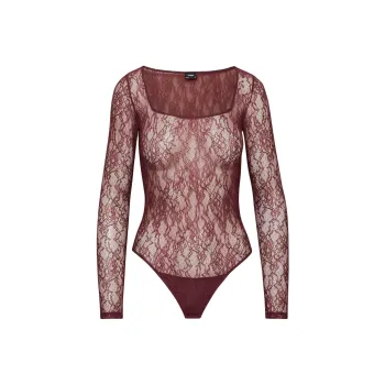 ARITZIA FW24 Ten Reverie Bodysuit Bodysuits Women's Spiced Burgundy