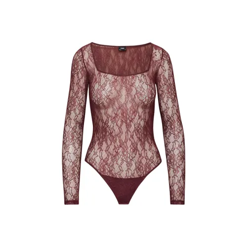 ARITZIA FW24 Ten Reverie Bodysuit Bodysuits Women's Spiced Burgundy