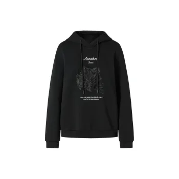 JZ. ANNAKRO Sweatshirt Women's Plain Black