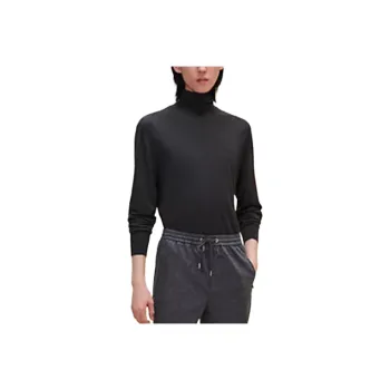 HERMES Cashmere Sweater Women's Khaki