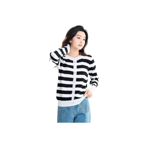 Coredorm Knitwear Women's Black White