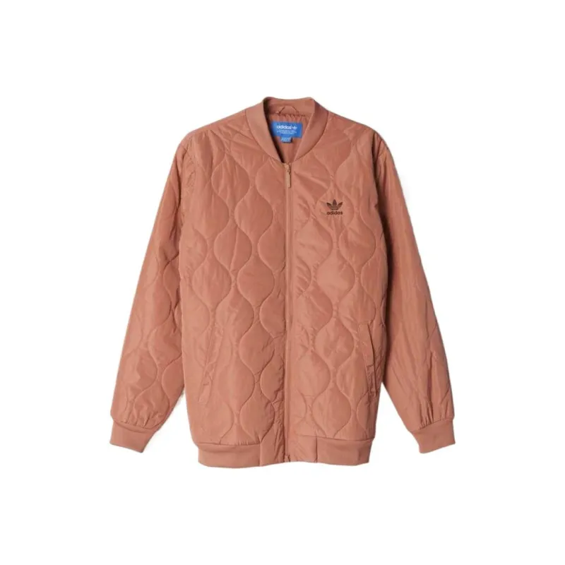 Adidas QULTED BOMBER RAWPIN Jacket Women's Pink-0