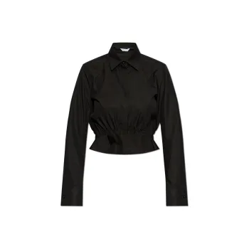 MaxMara Falster Button Up Cropped Shirt