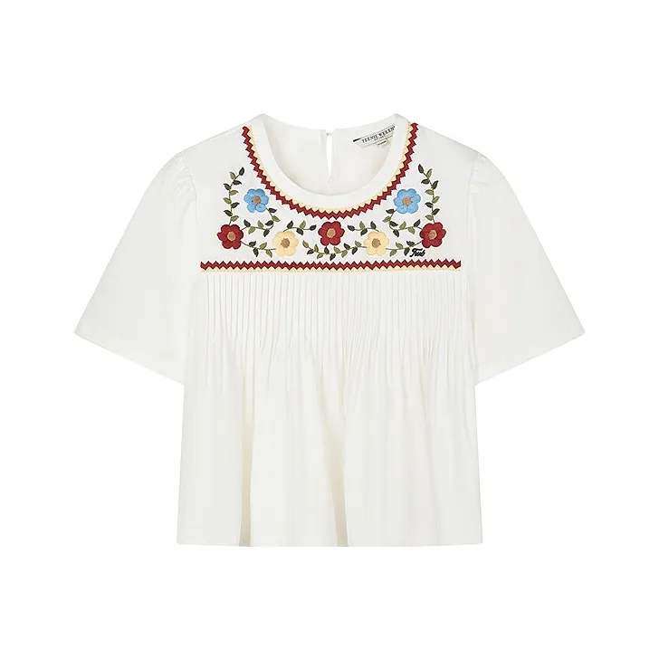 Teenie Weenie Shirt Women's Ivory White-0