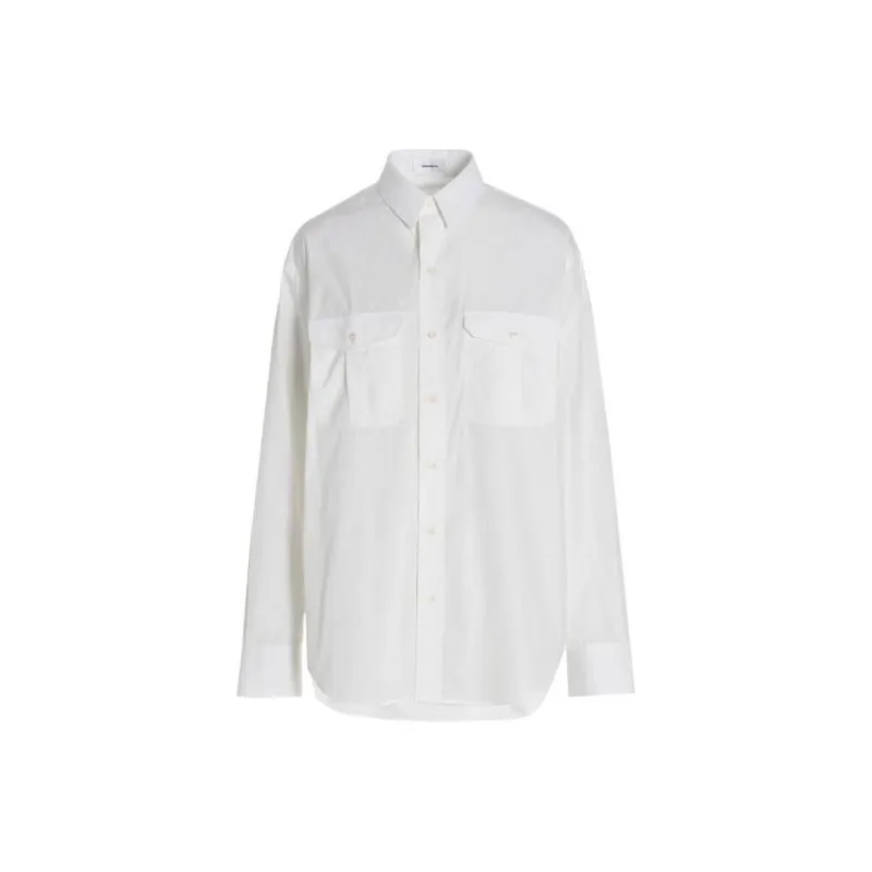 WARDROBE.NYC Release 03 Tailored Poplin Shirt-0