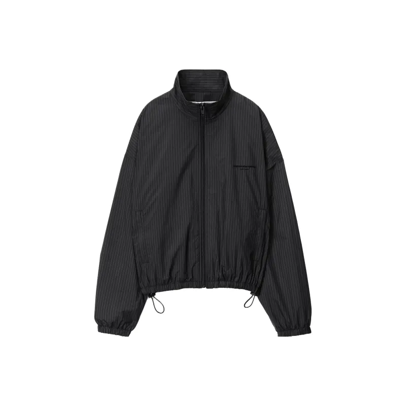 Alexander Wang Coaches Pinstripe Track Jacket-0