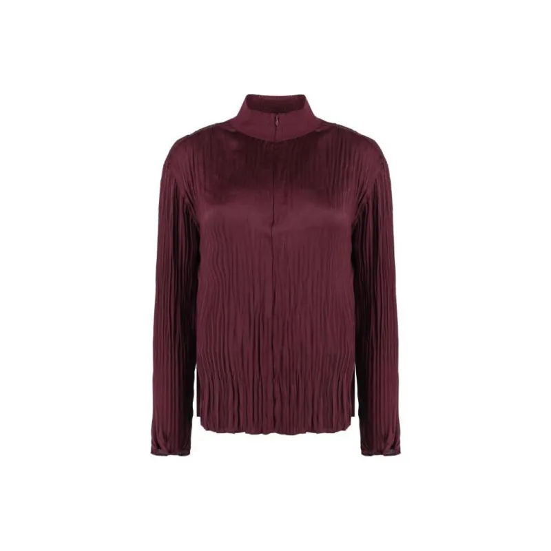VINCE Shirts Women's Burgundy-0
