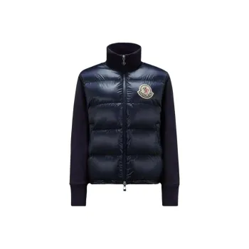 Moncler Down Jacket Winter Women's Marine Blue