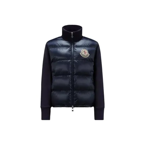 Moncler Down Jacket Winter Women's Marine Blue