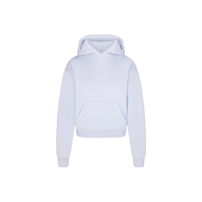 SKIMS COTTON FLEECE CLASSIC HOODIE Sweatshirt Women's PERIWINKLE/Periwinkle-0