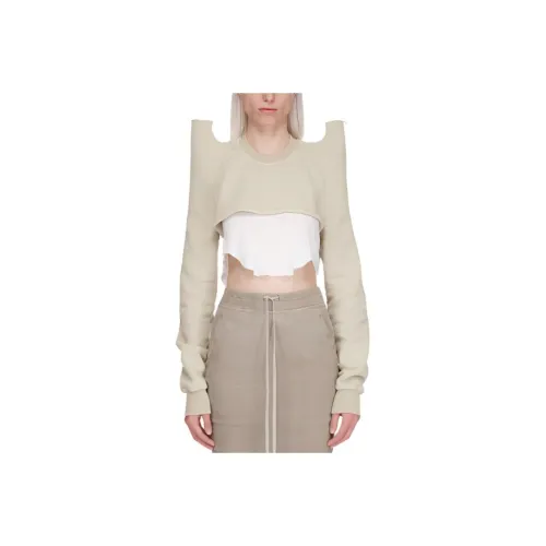 Rick Owens DRKSHDW Structured shoulders Cropped Sweatshirt