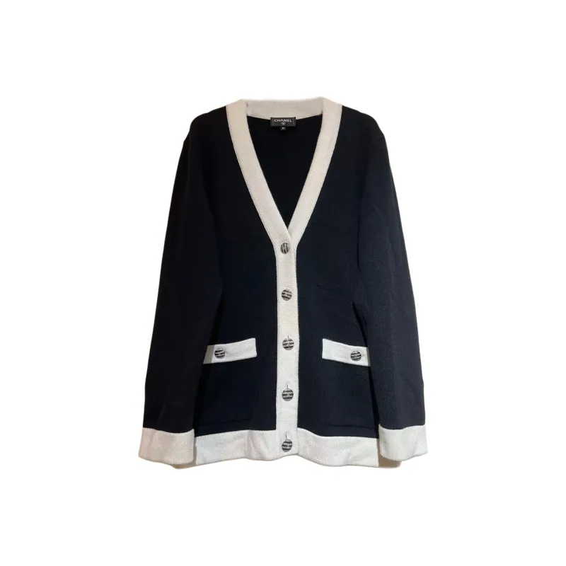 CHANEL Cashmere Sweater Women's Black-0