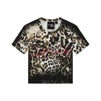 Mowalola X Ksubi Mowalola Collaboration T Shirts Women's Brown