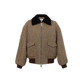Self portrait Herringbone Jacket
