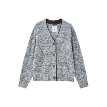 UNIQLO Knitwear Women's Blue Coffee Multicolor