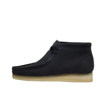 Clarks Originals WALLABEE Ankle Boots Men's Dark Blue