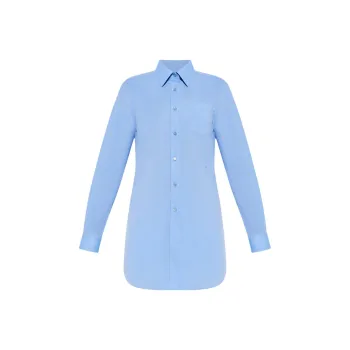 MOSCHINO Logo embroidered Shirt Dress