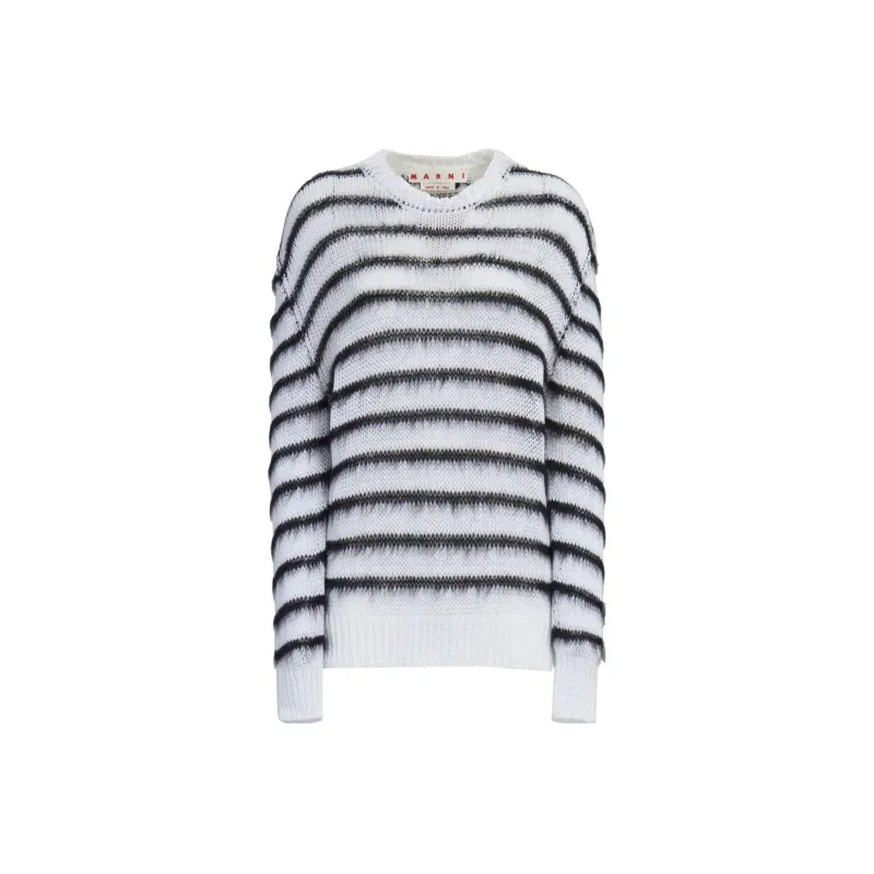 MARNI Oversized T Shirt 'White'-0