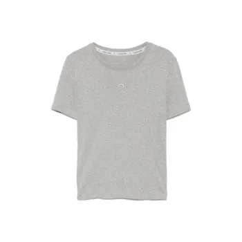 Marine Serre Organic-cotton Ribbed T-shirt