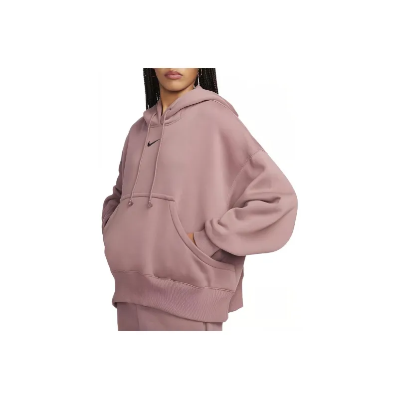 Nike Sportswear Phoenix Fleece Sweatshirt Women's Smokey Mauve-0