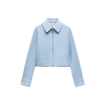 ZARA Jackets Coats Women's Sky Blue