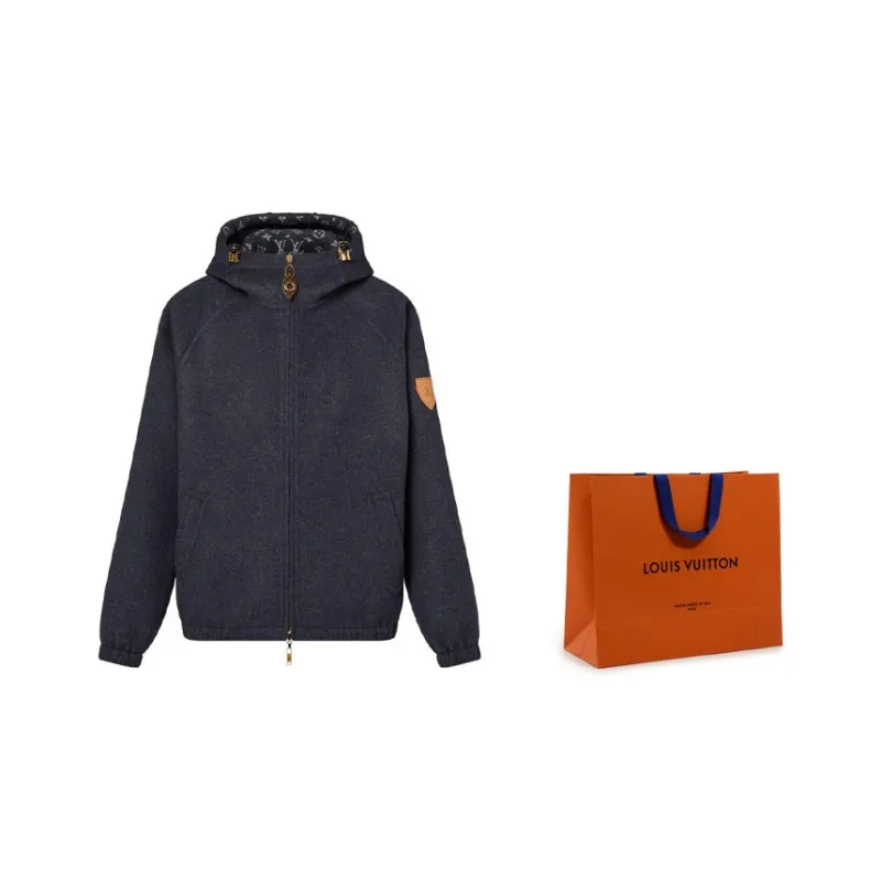 LOUIS VUITTON Jacket Women's Black-4