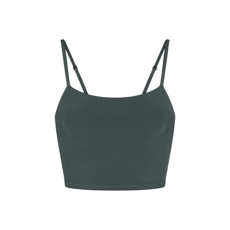 SKIMS FITS EVERYBODY CROPPED CAMI Camisole Women's DEEP SEA/Deep Sea Color-0