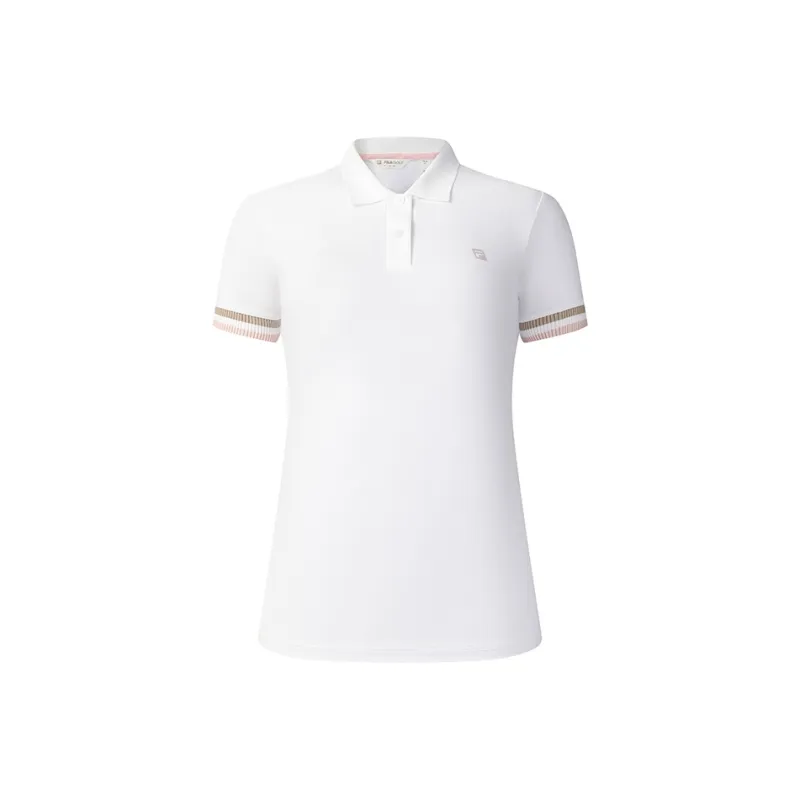 FILA Golf Series Polo Shirt Women's Jade White-0