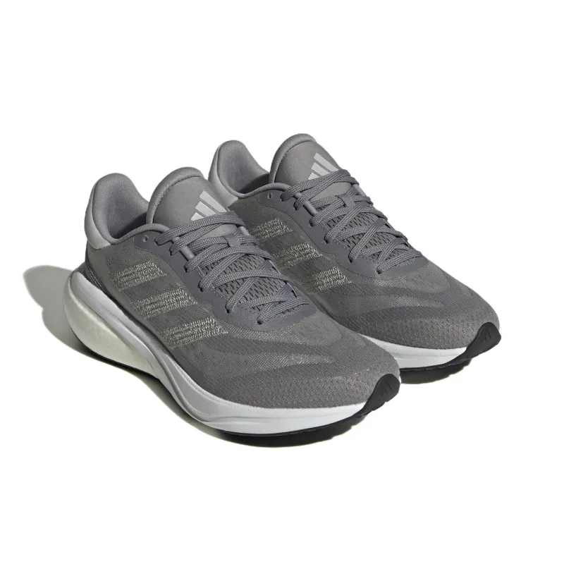 Adidas Supernova 3 Cushioning, Wear Resistant Low Top Running Shoes Women's Gray White-2