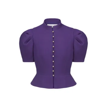 DIOR FW24 Jackets Coats Women's Purple