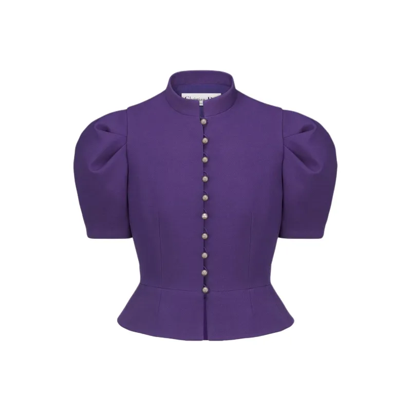 DIOR FW24 Jackets Coats Women's Purple-0