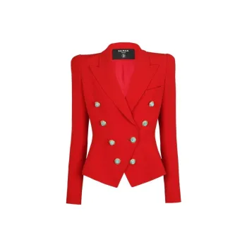 BALMAIN Jackets Women's Red