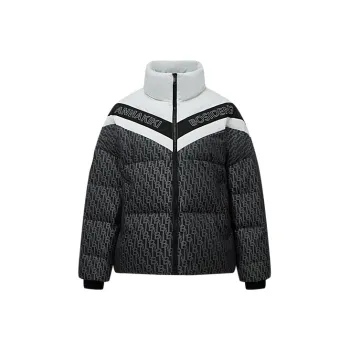 BOSIDENG Down Jackets Women's Titanium Silver Jacquard 9X63