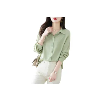 Still Quiet Shirt Women's Fruit Green