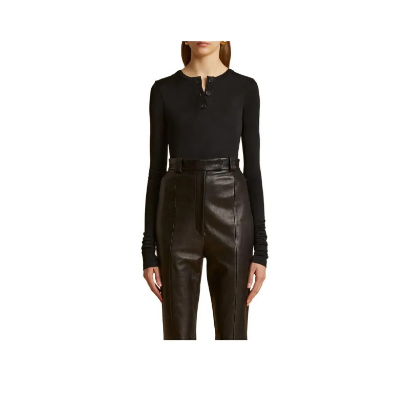 KHAITE Bodysuits Women's Black-0