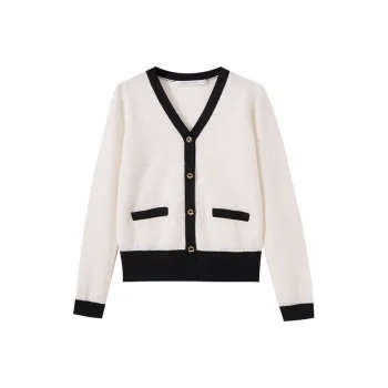 SHUIYUNJIAN Knitwear Women's Ivory White