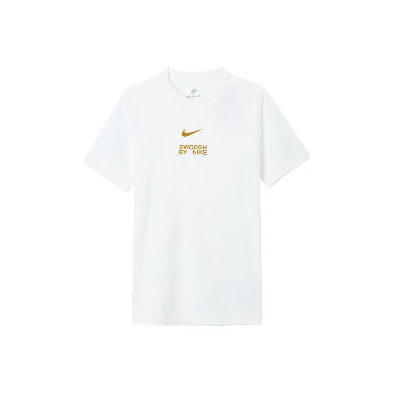 Nike T Shirts Men White-0