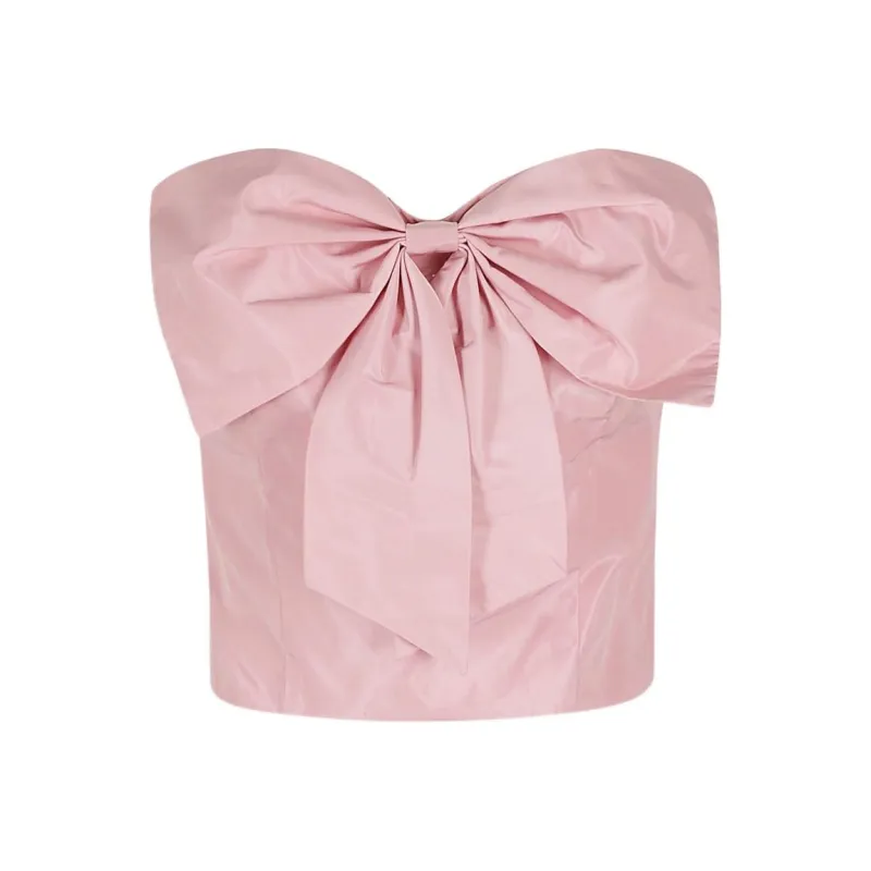 Staud Strapless Top Women's Pink-0